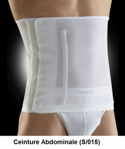 Medical Z Vêtement chirurgie plastique FEMME: ceinture abdominale